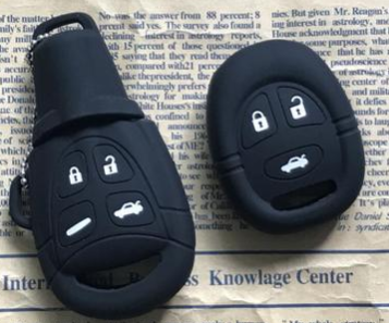SAAB萨博93 92 95硅胶钥匙套专用钥匙包车用钥匙套包遥控器套改装