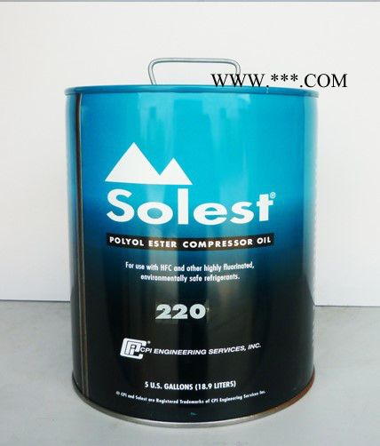 代理直销CPI Solest系列冷冻机油 Solest46环保冷冻油