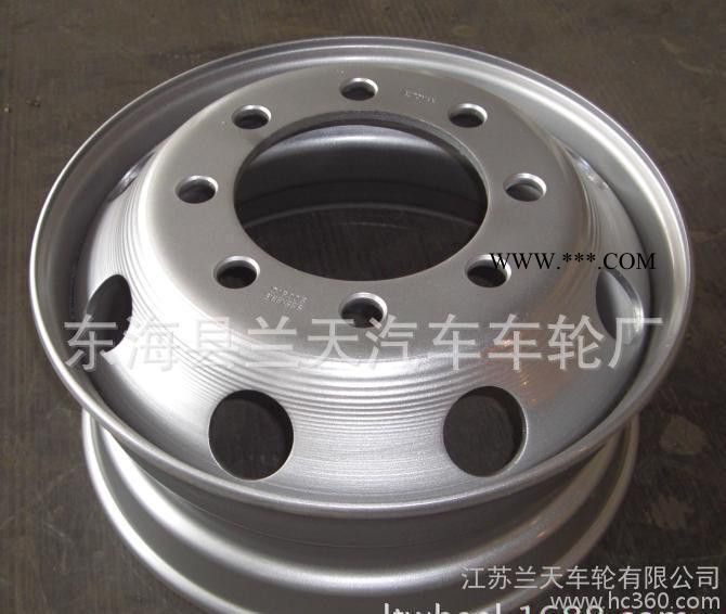钢圈生产 22.5寸 无内胎轮辋 轮毂 8.25x22.5